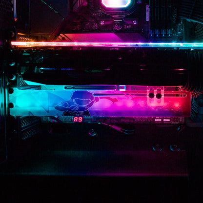 Soul of the Prodigy RGB GPU Support Bracket - Donnie Art - V1Tech