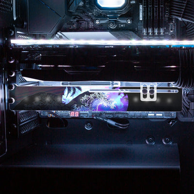 Soul of the Retrowave 2 RGB GPU Support Bracket