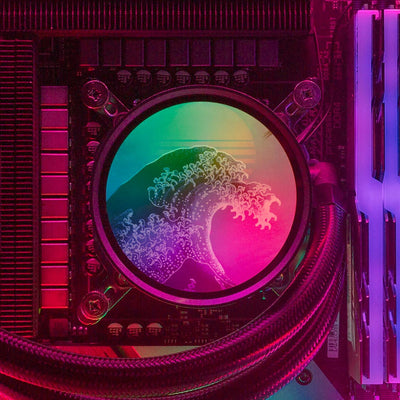 Soul of the Retrowave DeepCool Castle 240EX 280EX 360EX Addressable RGB