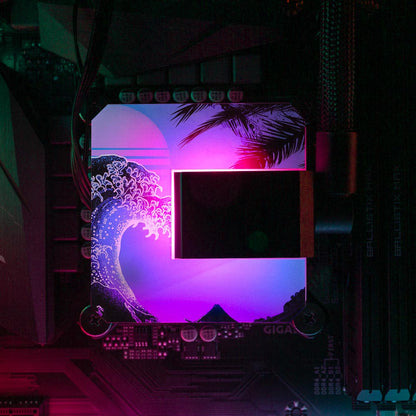 Soul of the Retrowave EK AIO Cover - Donnie Art - V1Tech