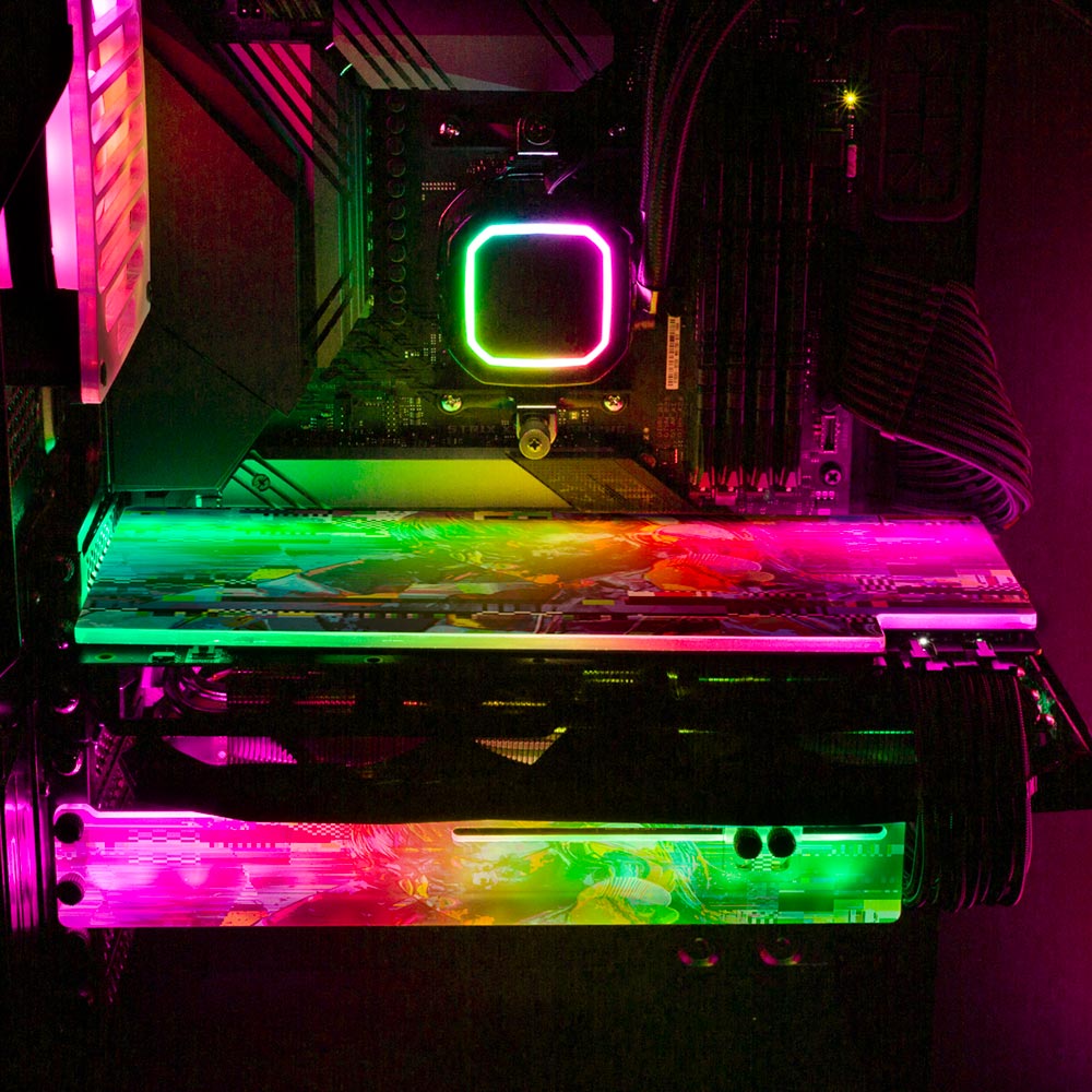 Sound RGB GPU Backplate - Tankuss - V1Tech