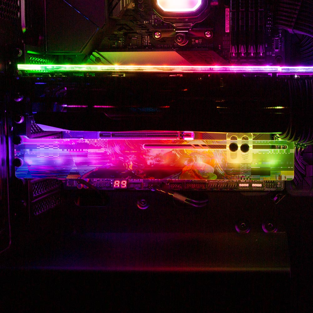 Sound RGB GPU Support Bracket - Tankuss - V1Tech