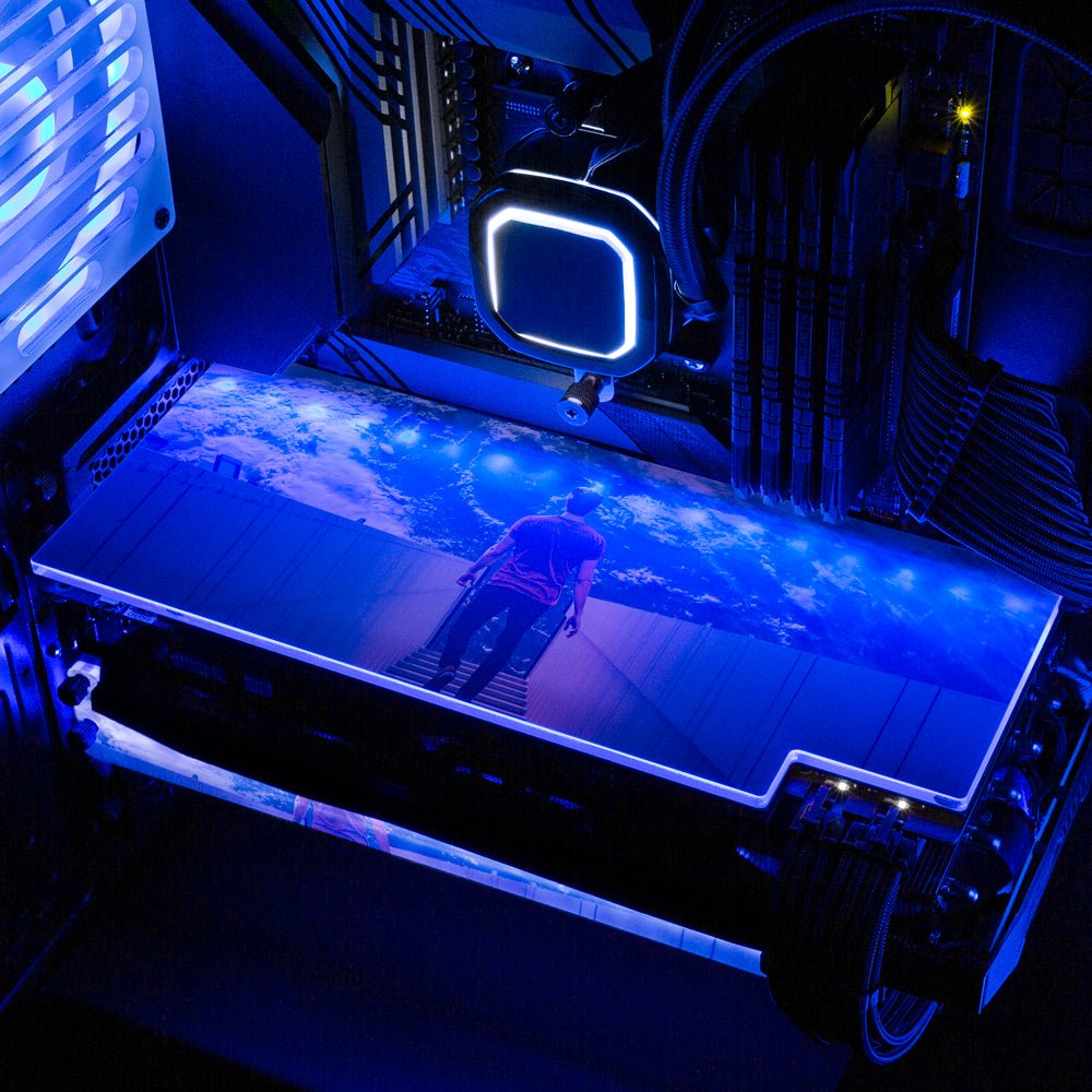 Space Wanderer RGB GPU Backplate - Perphotal - V1Tech