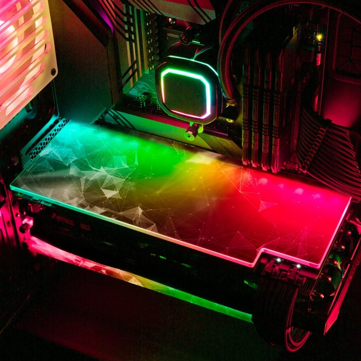 Spectrum RGB GPU Backplate - V1Tech