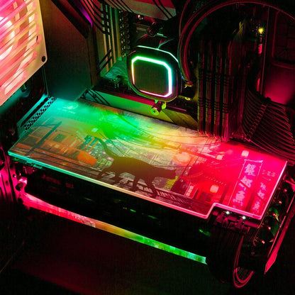 Started From the Bottom RGB GPU Backplate - Dan Giuz - V1Tech