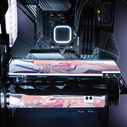 Strapped Up Devil RGB GPU Backplate - YacilArt - V1Tech