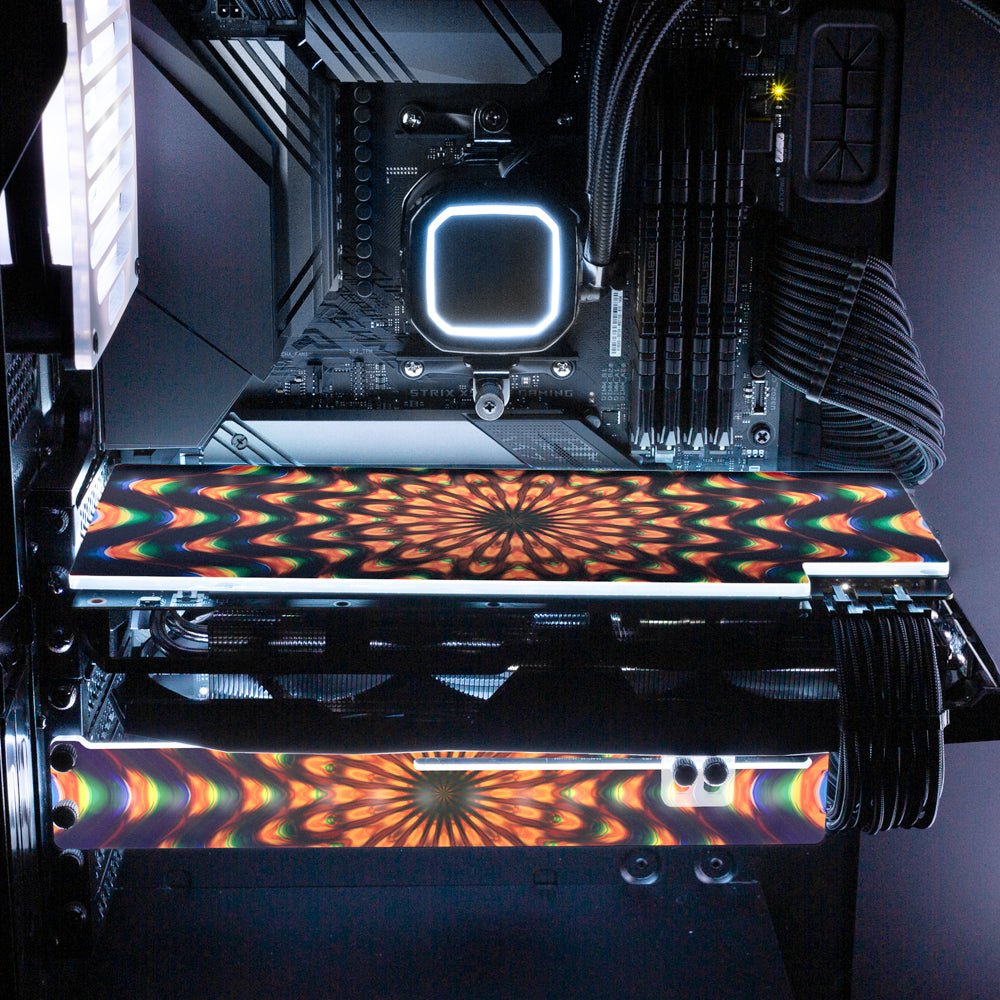 Sunflower RGB GPU Backplate - Guedda HM - V1Tech