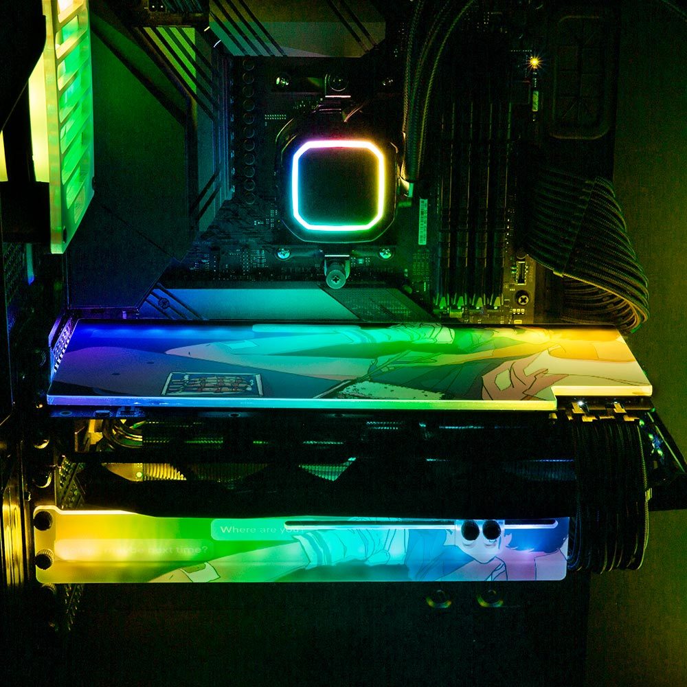 Sushi Date RGB GPU Support Bracket - Annicelric - V1Tech