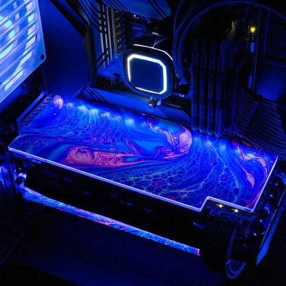 Sweetest Devotion RGB GPU Backplate - Geoglyser - V1Tech