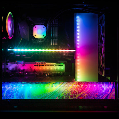 Sweetest Devotion RGB PSU Shroud Cover - Geoglyser - V1Tech