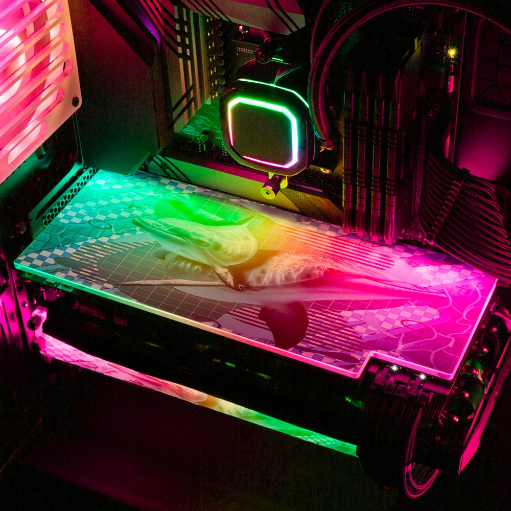 Swim RGB GPU Backplate - Tankuss - V1Tech