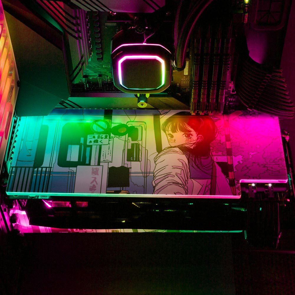 Take Me Home RGB GPU Backplate - Annicelric - V1Tech