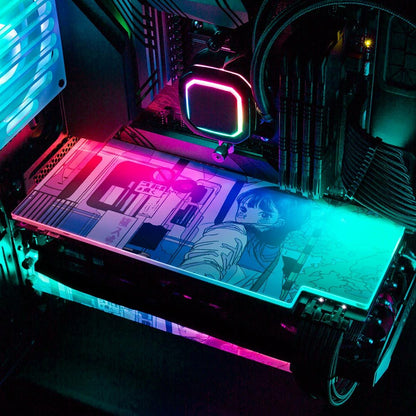 Take Me Home RGB GPU Backplate - Annicelric - V1Tech