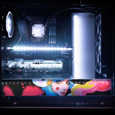 The Ace Girl RGB PSU Shroud Cover