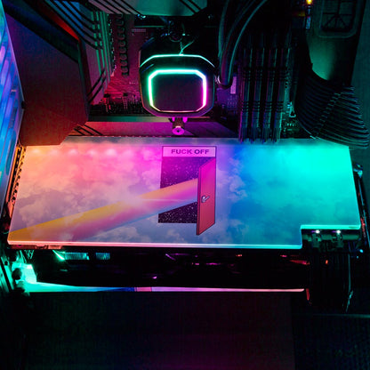 The Door RGB GPU Backplate - Javilostcontrol - V1Tech