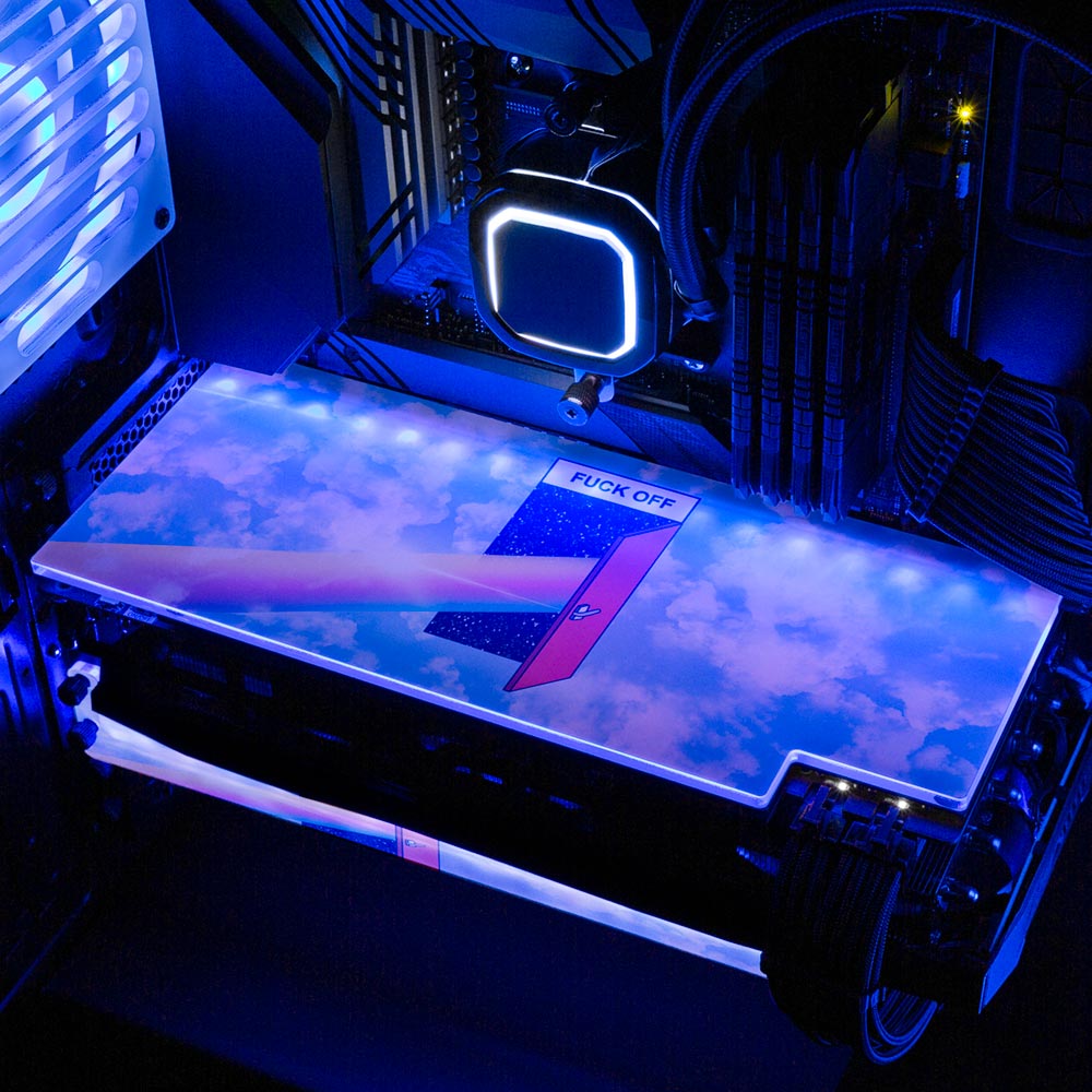 The Door RGB GPU Backplate - Javilostcontrol - V1Tech