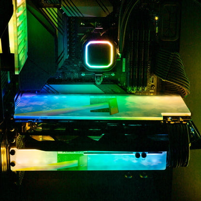 The Door RGB GPU Support Bracket - Javilostcontrol - V1Tech