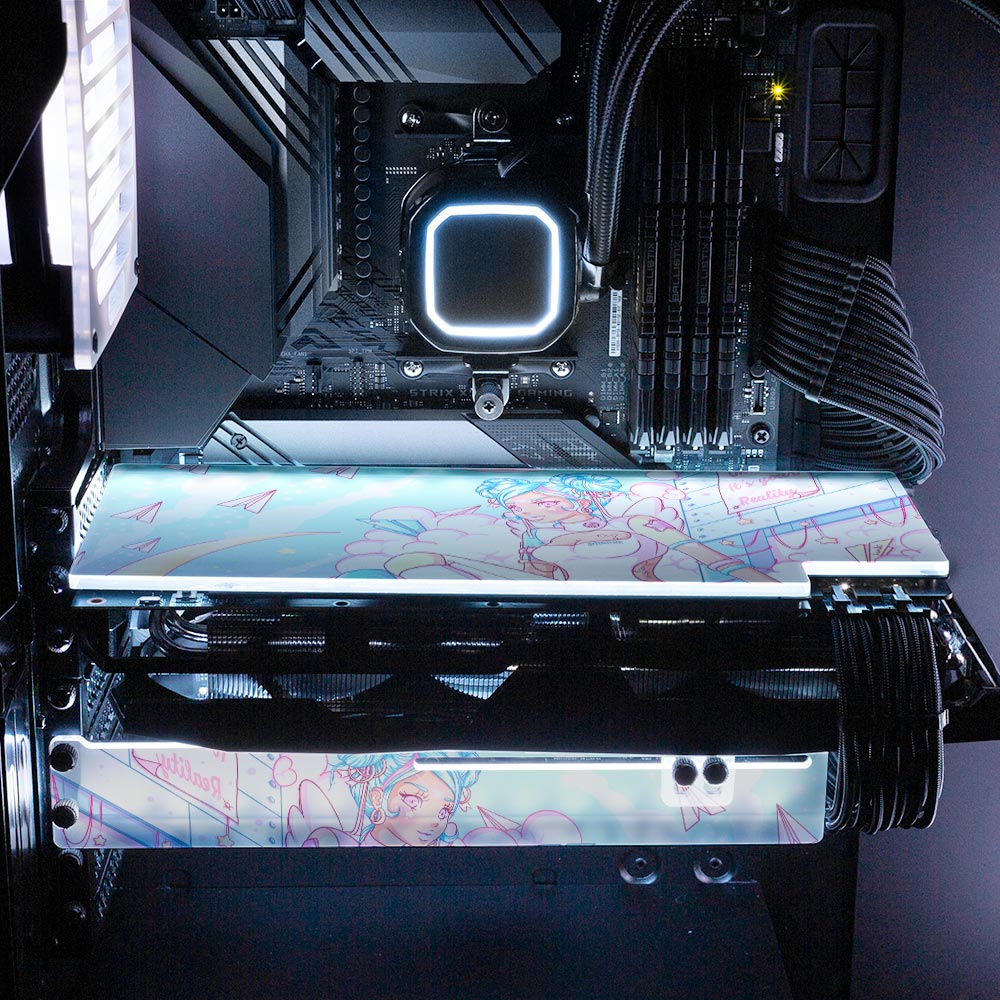 The Dreamer RGB GPU Backplate - Piumeli - V1Tech