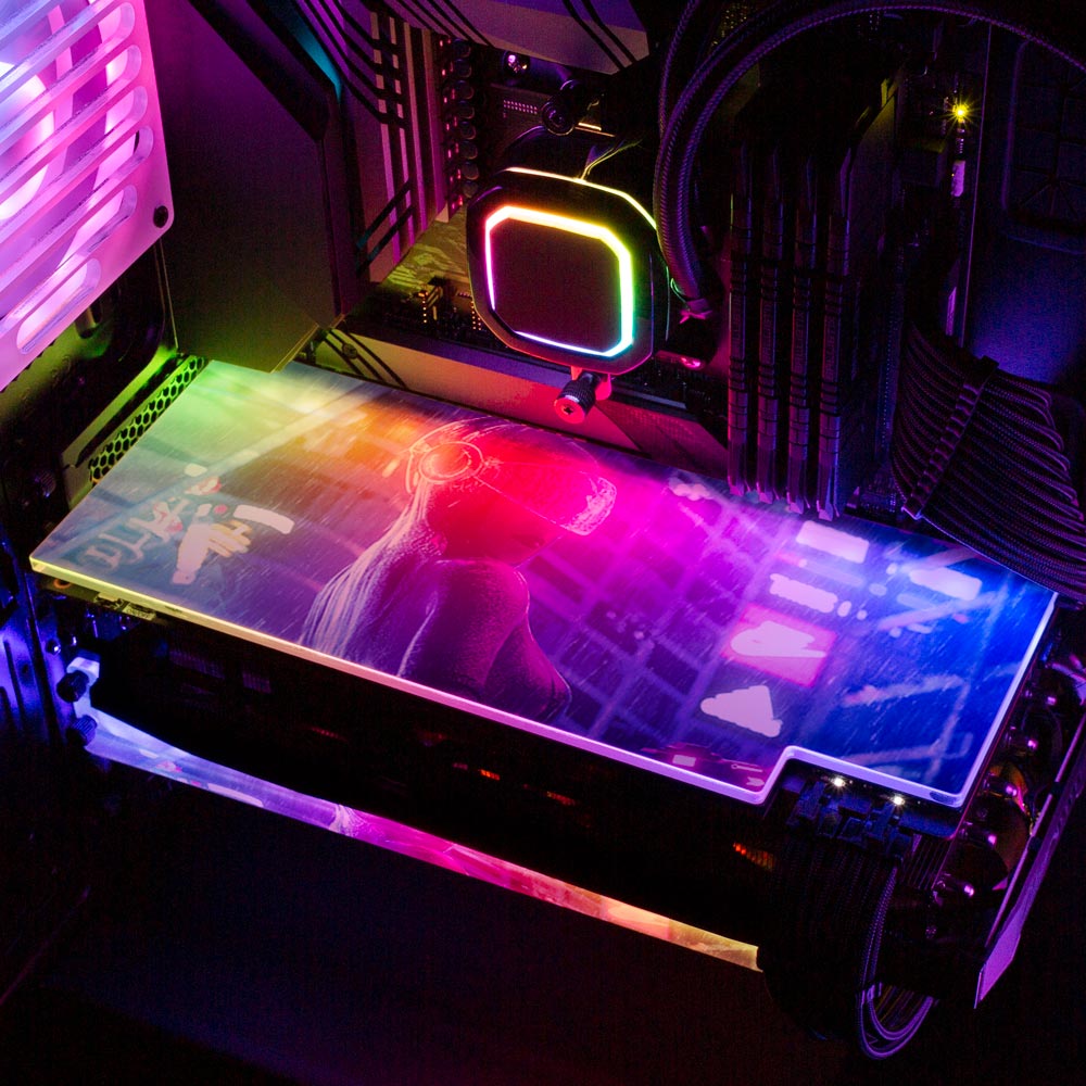 The Executioner RGB GPU Backplate - Dan Giuz - V1Tech