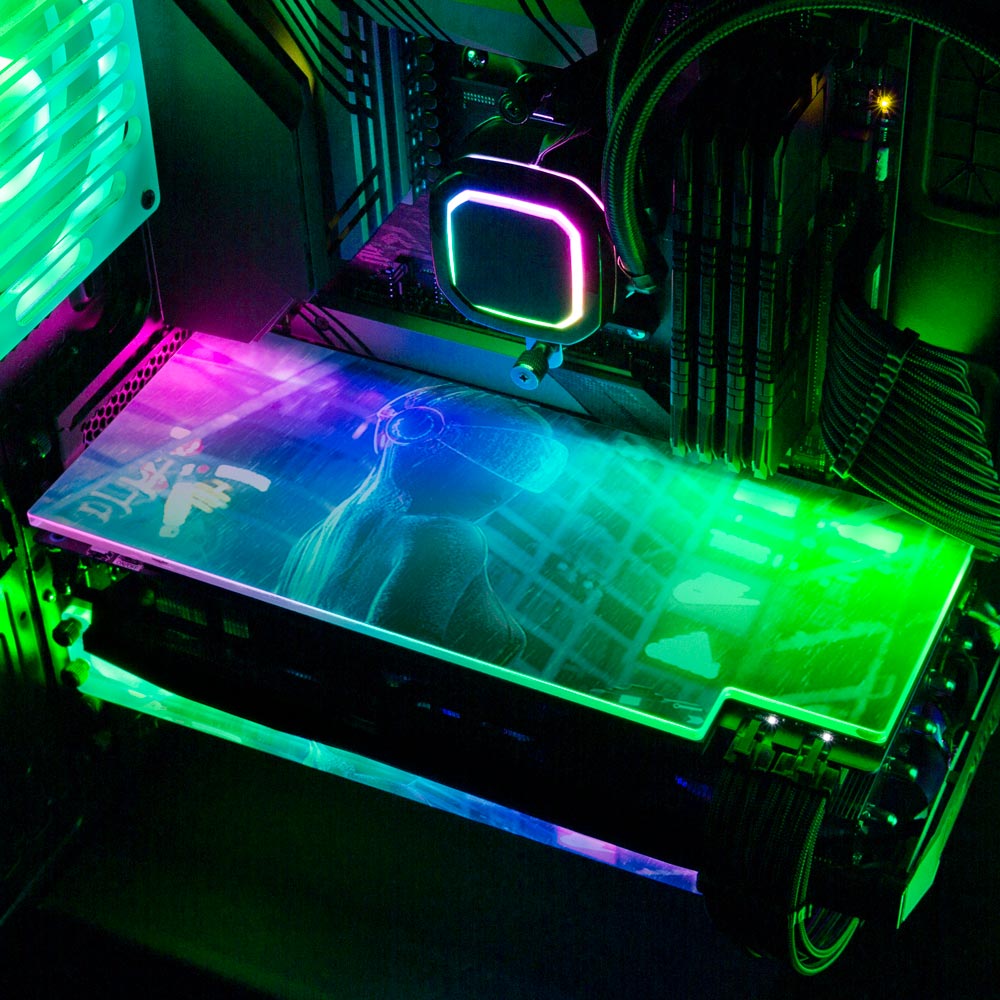 The Executioner RGB GPU Backplate - Dan Giuz - V1Tech