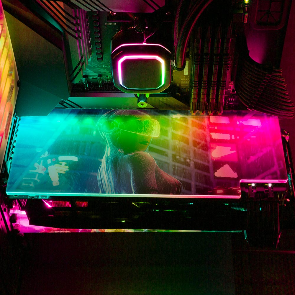 The Executioner RGB GPU Backplate - Dan Giuz - V1Tech