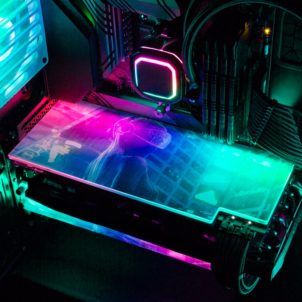 The Executioner RGB GPU Backplate - Dan Giuz - V1Tech