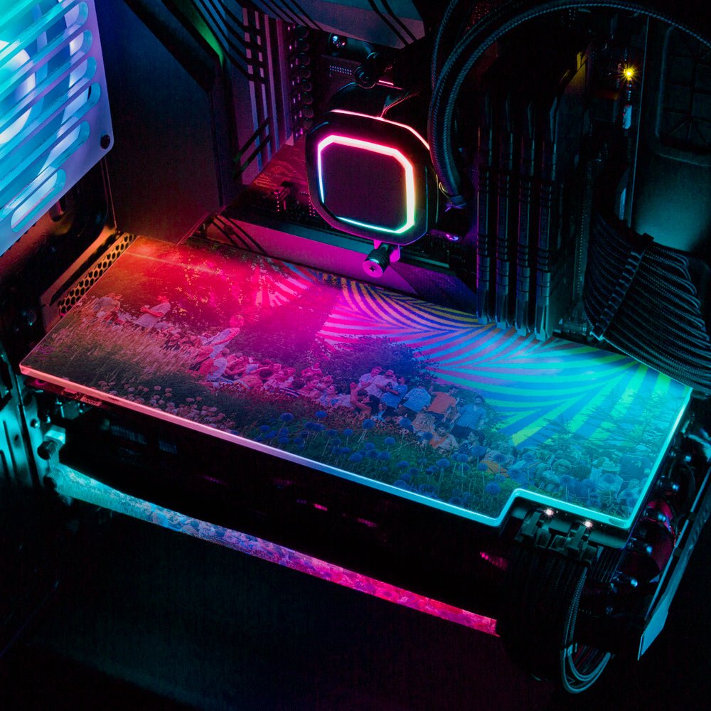 The Gardens RGB GPU Backplate - Gabrielle Salonga - V1Tech