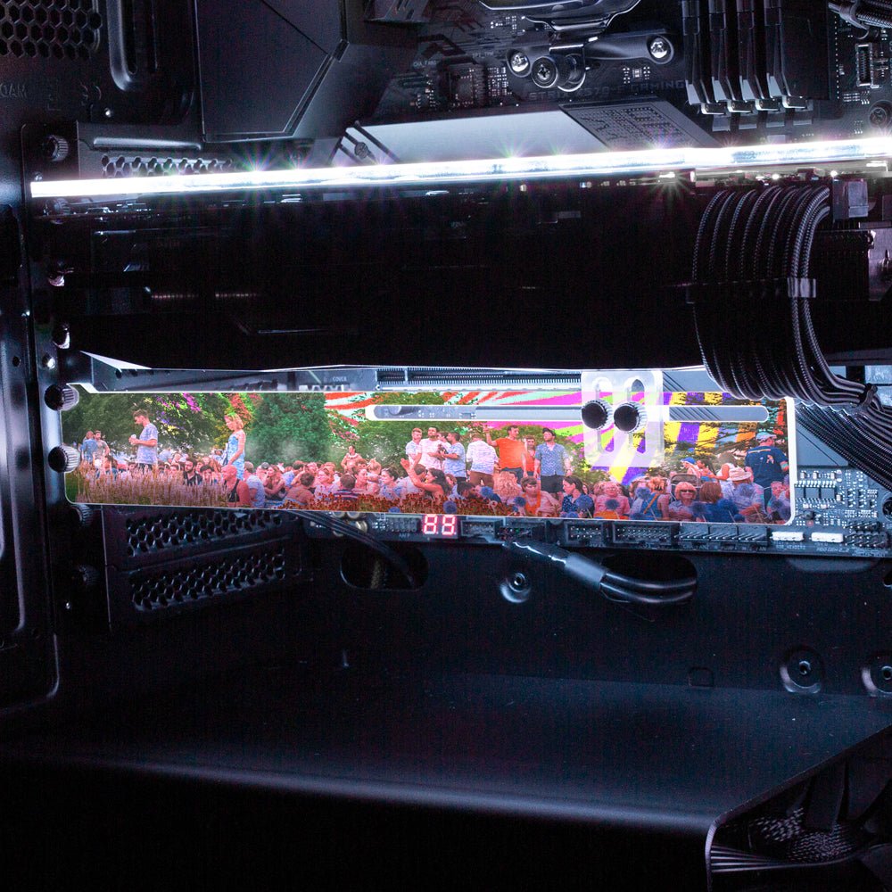 The Gardens RGB GPU Support Bracket - Gabrielle Salonga - V1Tech