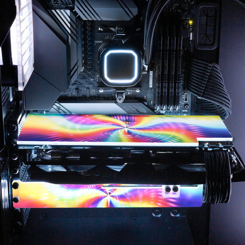 The Inexorable Passage of Time RGB GPU Backplate - Guedda HM - V1Tech