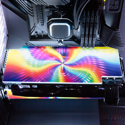 The Inexorable Passage of Time RGB GPU Backplate - Guedda HM - V1Tech