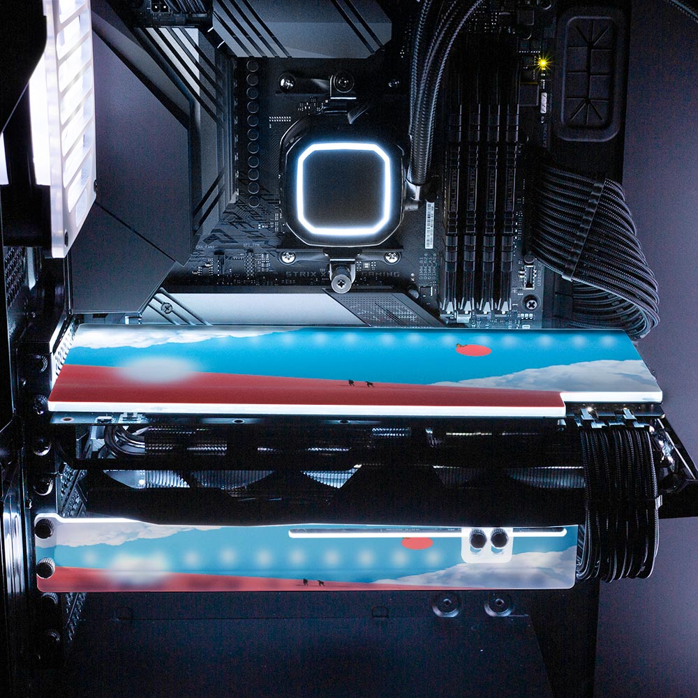 The Journey RGB GPU Backplate - Spectacular.way - V1Tech