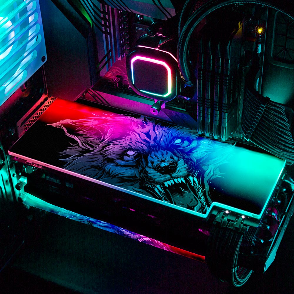 The Last Bite RGB GPU Backplate - Daniele Caruso - V1Tech