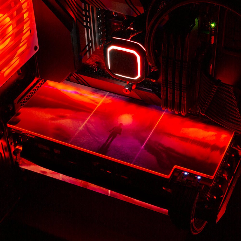 The Shallow Lakes Portal RGB GPU Backplate - Perphotal - V1Tech