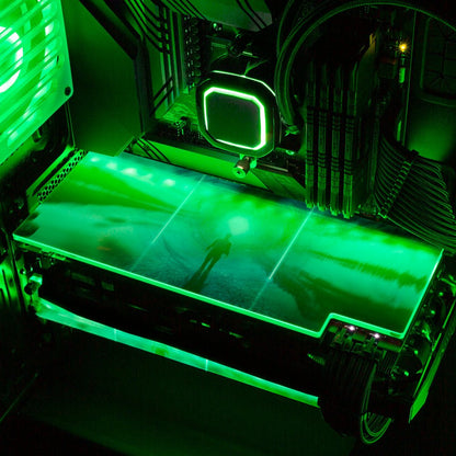 The Shallow Lakes Portal RGB GPU Backplate - Perphotal - V1Tech