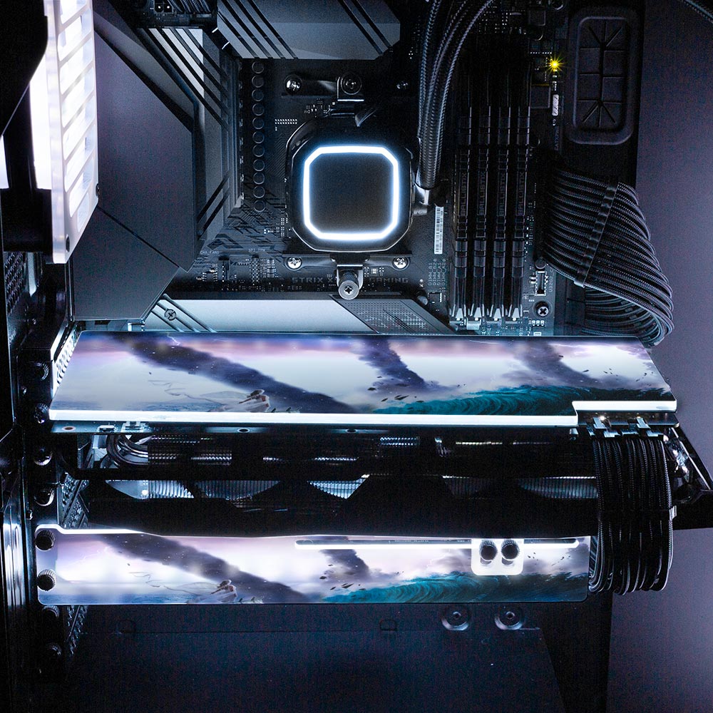 The Storm RGB GPU Backplate - Ismaeel Shaikh - V1Tech