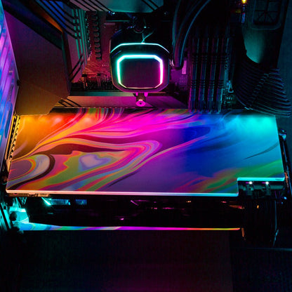 The Substitute RGB GPU Backplate - Maalavidaa - V1Tech