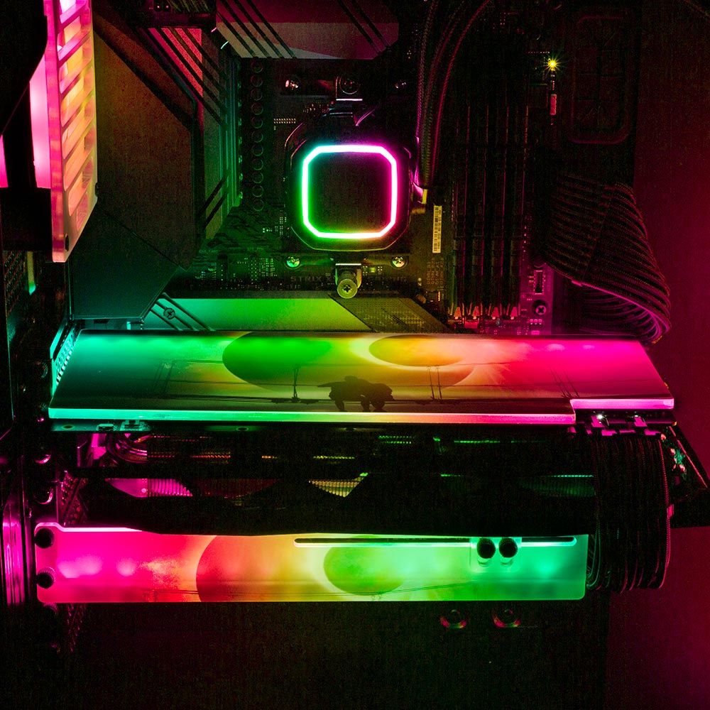 The View RGB GPU Backplate - Ismaeel Shaikh - V1Tech