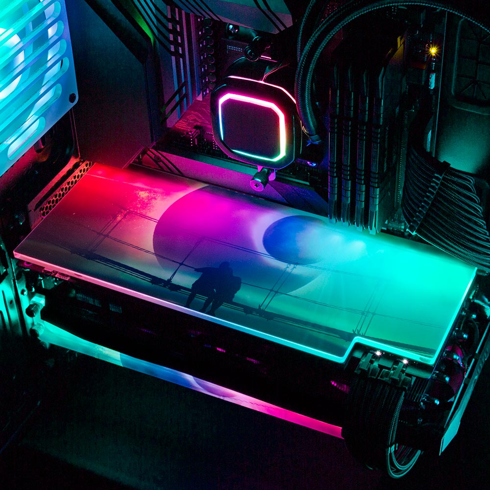 The View RGB GPU Backplate - Ismaeel Shaikh - V1Tech