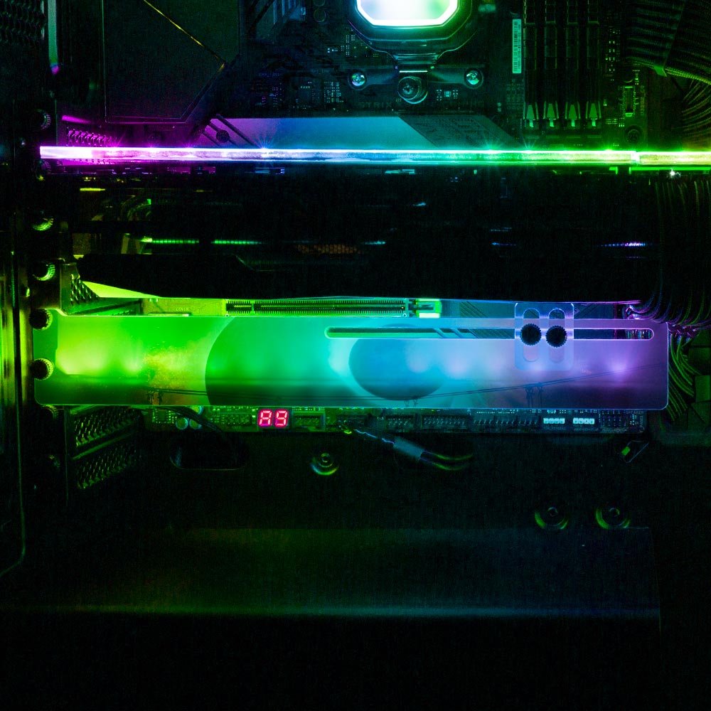 The View RGB GPU Support Bracket - Ismaeel Shaikh - V1Tech