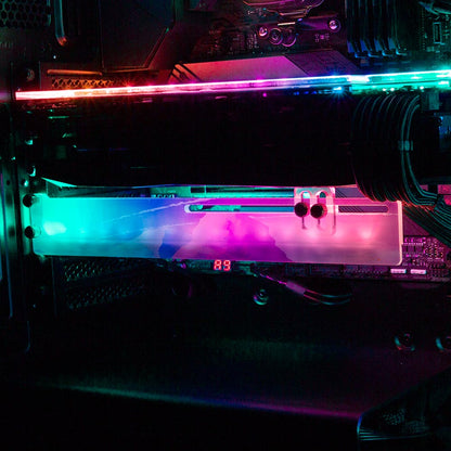 The Wanderer RGB GPU Support Bracket - Seerlight - V1Tech