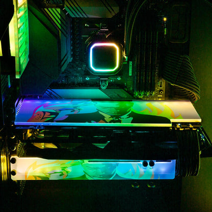 Thinkingdrome RGB GPU Backplate - Technodrome1 - V1Tech