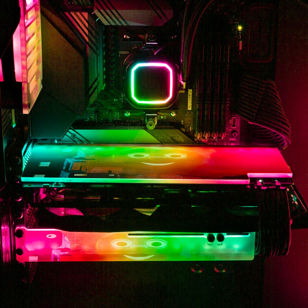 THNSSBS RGB GPU Backplate - The Dizzy Viper - V1Tech