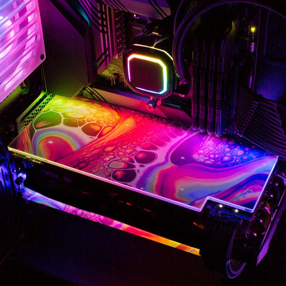 Those Days in the Sun RGB GPU Backplate - Maalavidaa - V1Tech