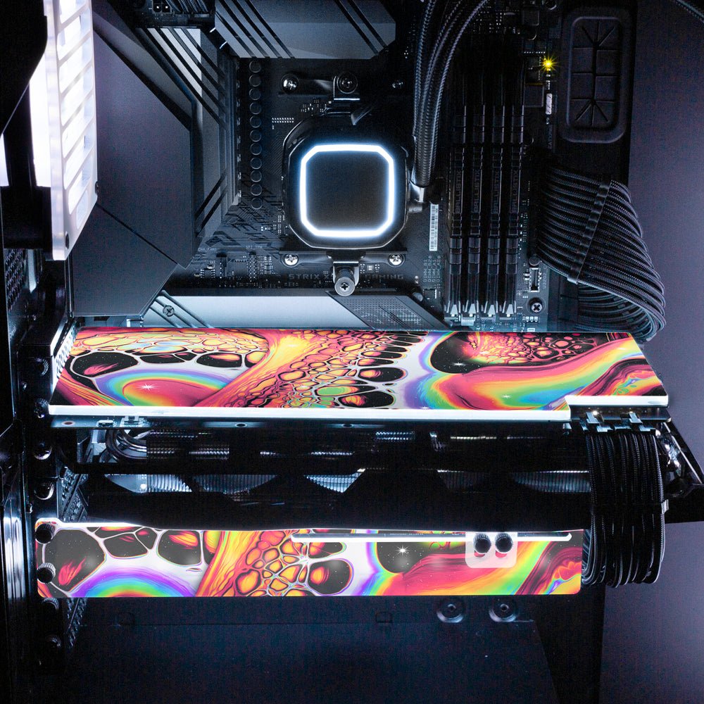 Those Days in the Sun RGB GPU Backplate - Maalavidaa - V1Tech