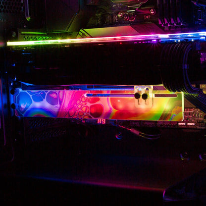 Those Days in the Sun RGB GPU Support Bracket - Maalavidaa - V1Tech