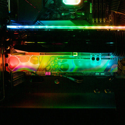 Those Days in the Sun RGB GPU Support Bracket - Maalavidaa - V1Tech