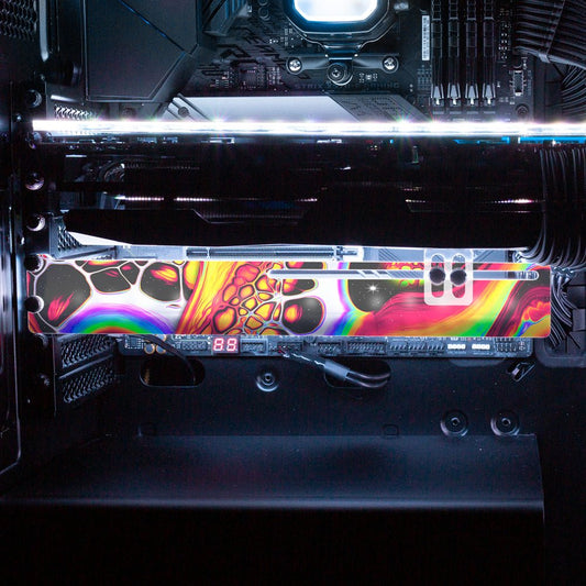 Those Days in the Sun RGB GPU Support Bracket - Maalavidaa - V1Tech