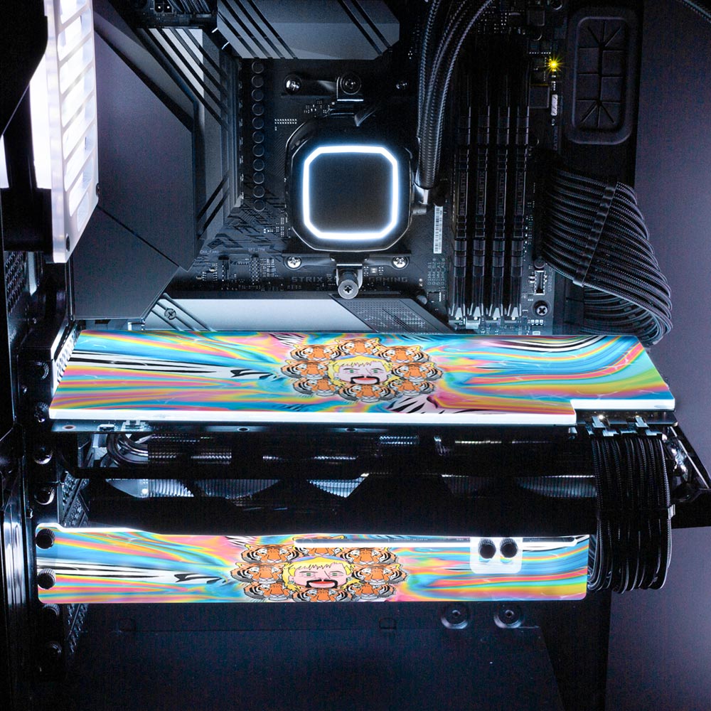 Tiger Universe RGB GPU Backplate - Javilostcontrol - V1Tech