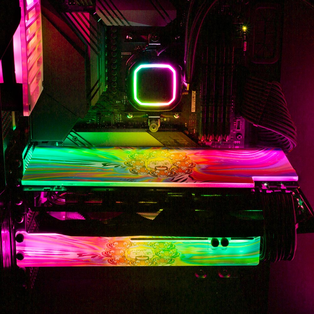 Tiger Universe RGB GPU Backplate - Javilostcontrol - V1Tech