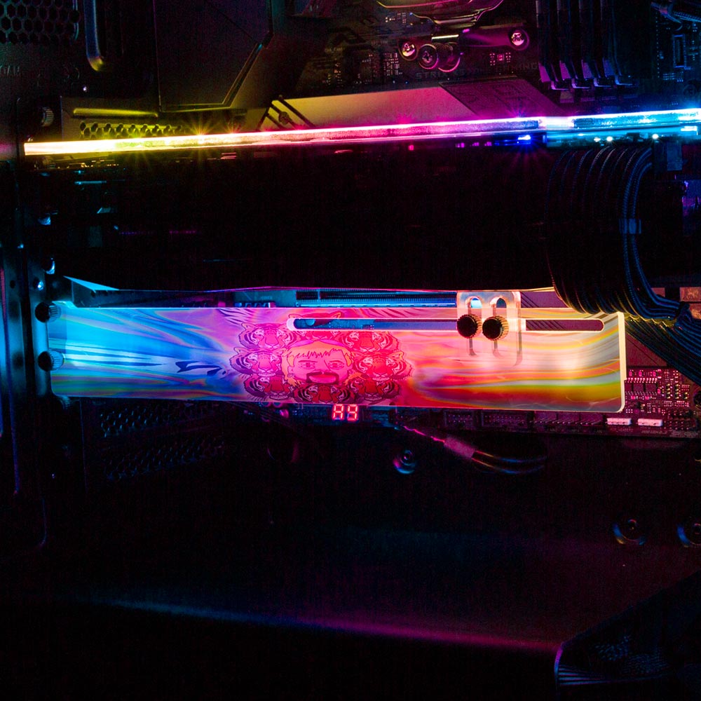 Tiger Universe RGB GPU Support Bracket - Javilostcontrol - V1Tech